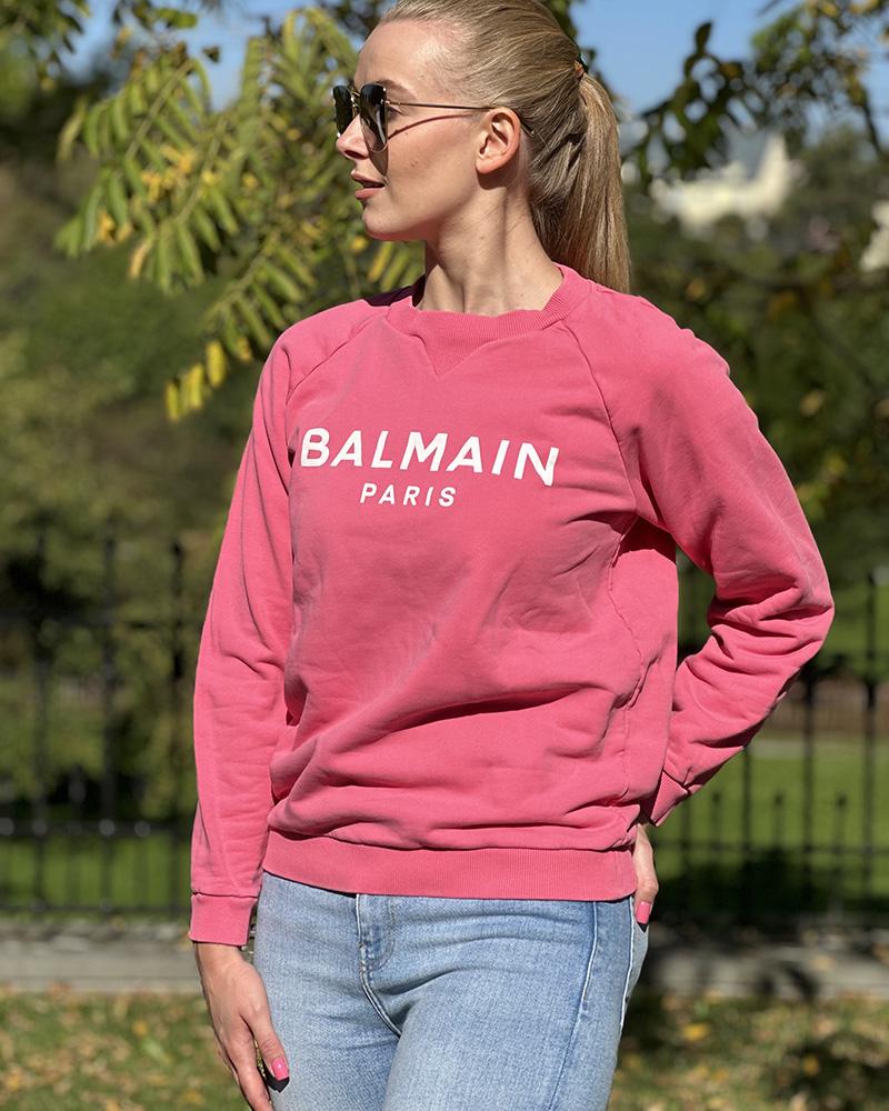 Women's sweatshirt Balmain pink