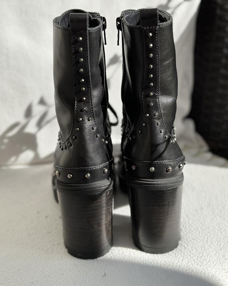 Women's Pinko ankle boots with laces