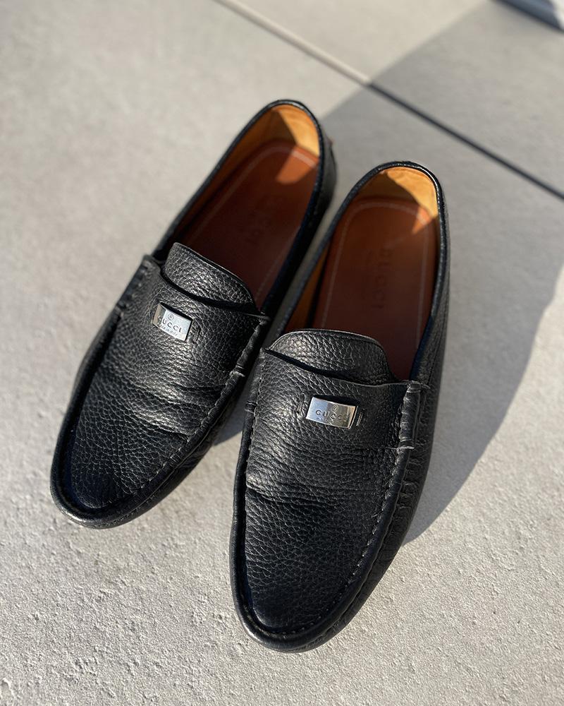 Mokasíny pánské Gucci CAR SHOES černé