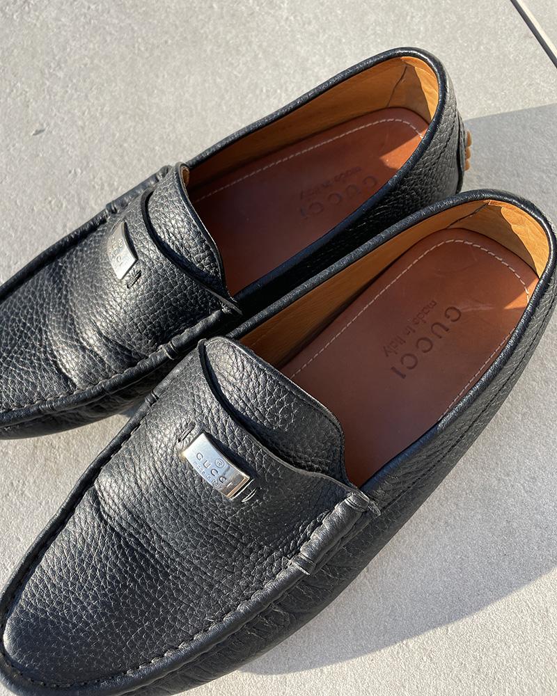 Mokasíny pánské Gucci CAR SHOES černé