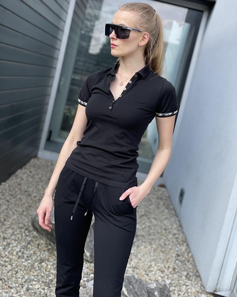 Burberry Tops Black Burberry Shirt Womens Women's Polo Shirt