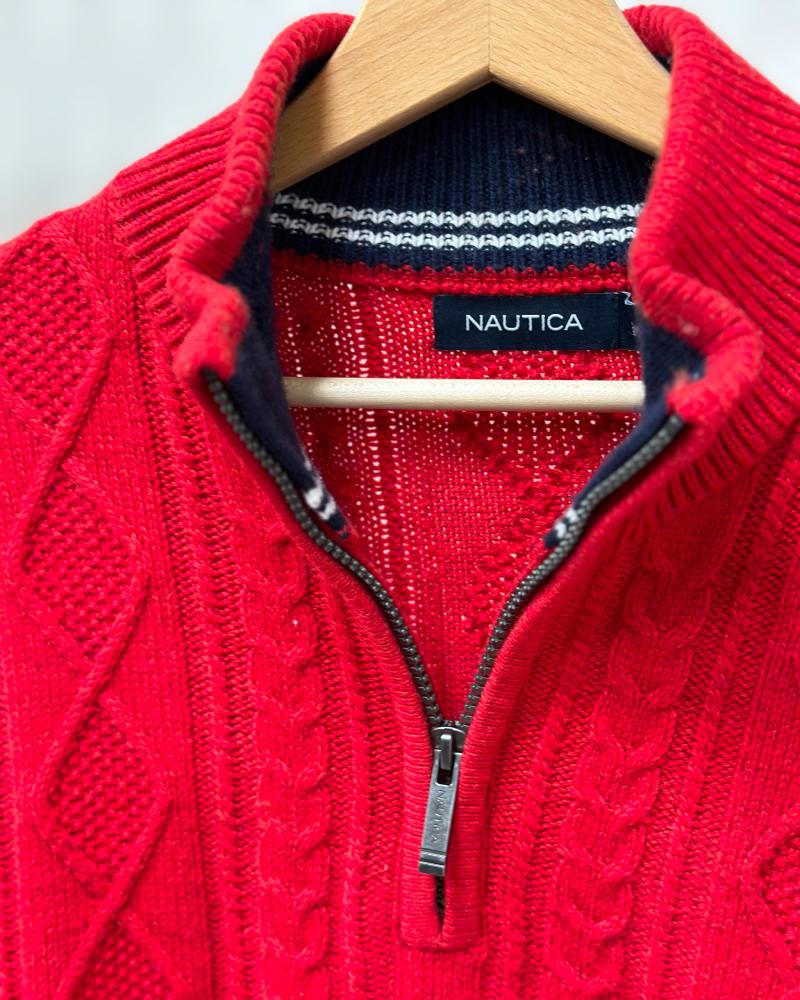 Svetr pánský Nautica červený