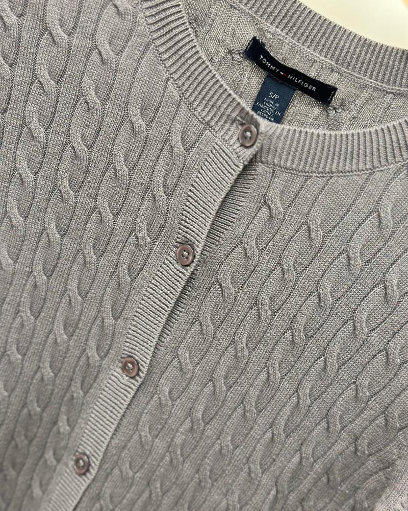 Svetr dámský Tommy Hilfiger šedý