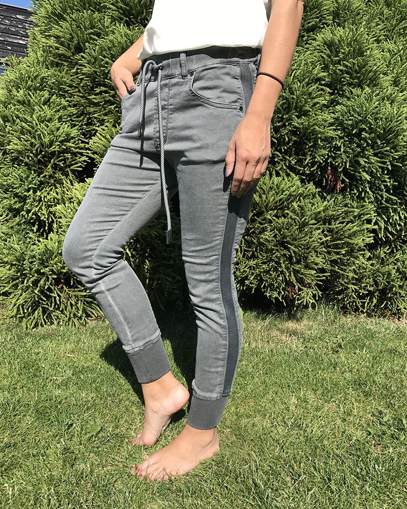 Women's jeans Diesel KRAILEY JOGGJEANS gray