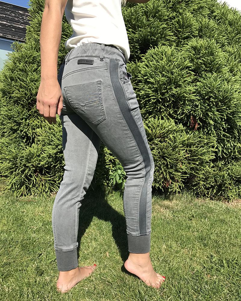 Women's jeans Diesel KRAILEY JOGGJEANS gray