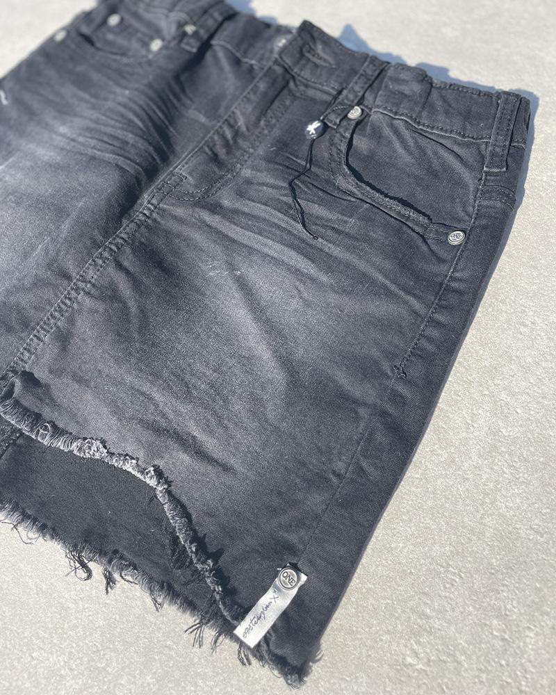 Sukně dětská OneTeaspoon džínová černá