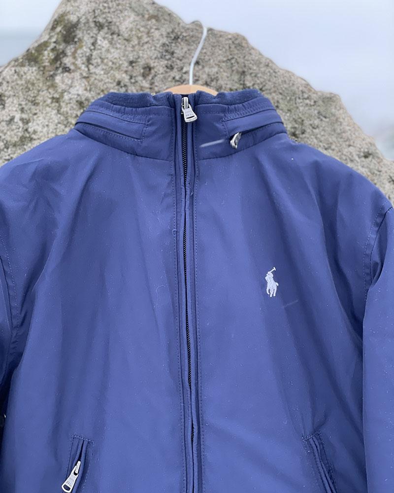 Bunda dětská Ralph Lauren modrá