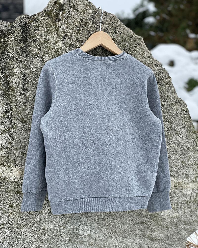 Mikina dětská Diesel CAT ASTROPHY šedá