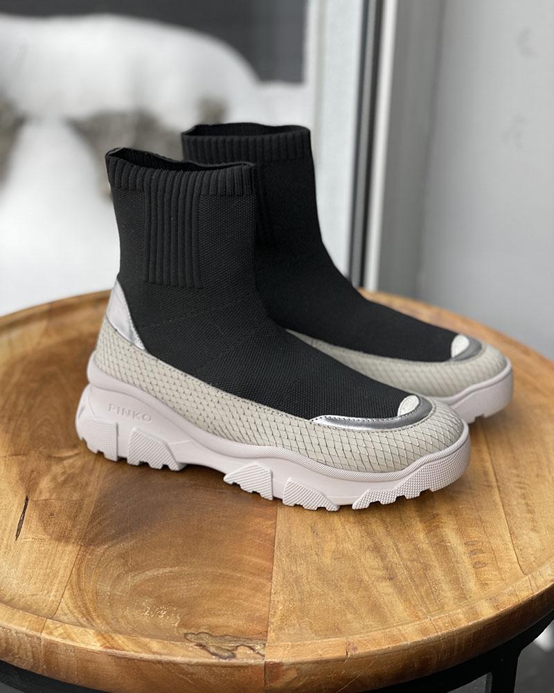 Women's sneakers Pinko LOVE TREK BOOT1 socks