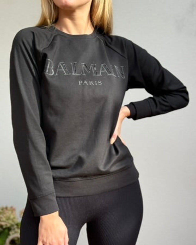 mikina_balmain_damska_cerna_M