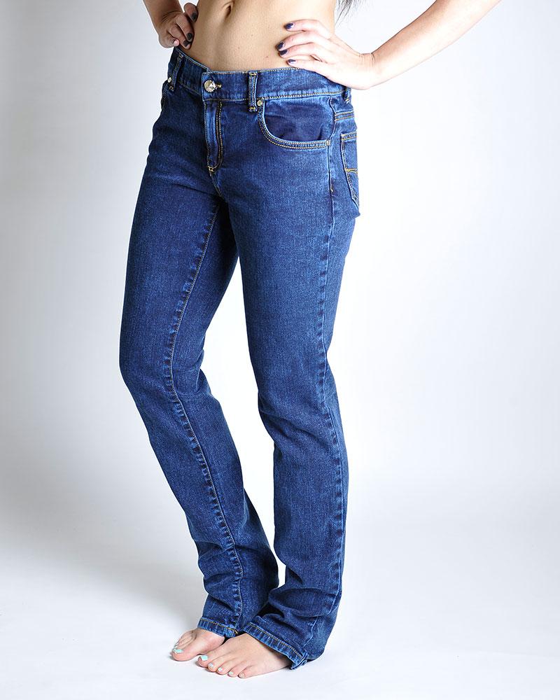 Jeans women's Versace blue