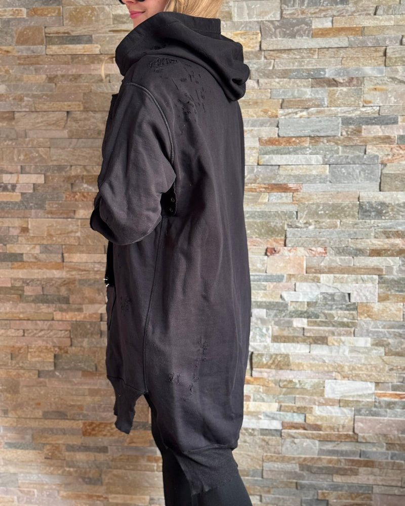 mikina_diesel_hoodie_dlouha_oversize_XS