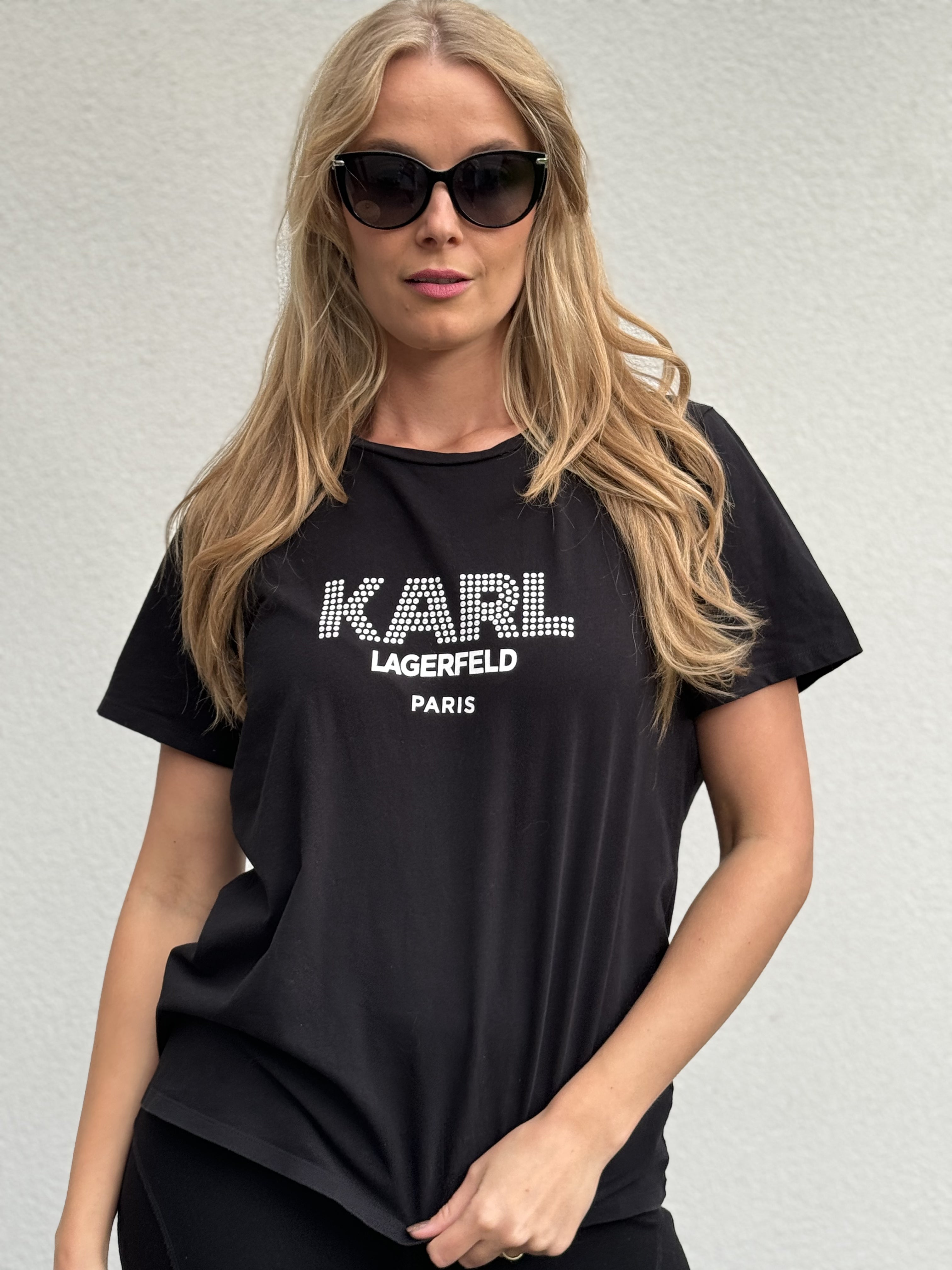 karl_lagerfeld_cerne_triko_damske_L