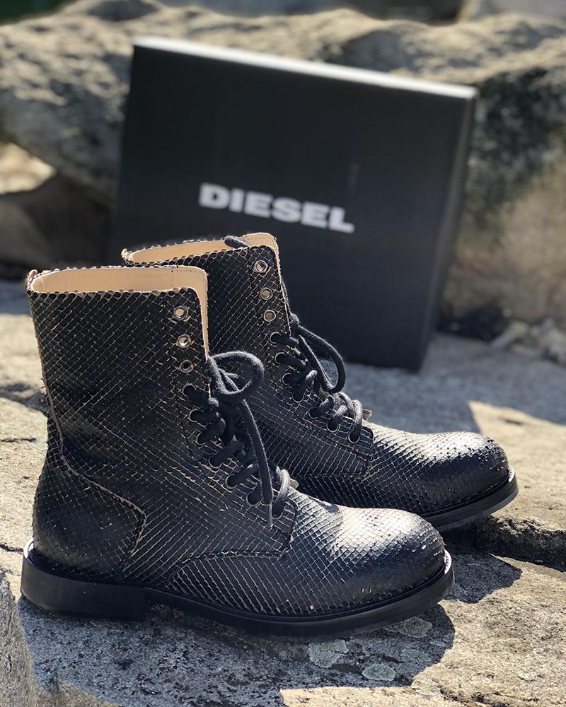 Women's shoes Diesel KOMB BOOT snake