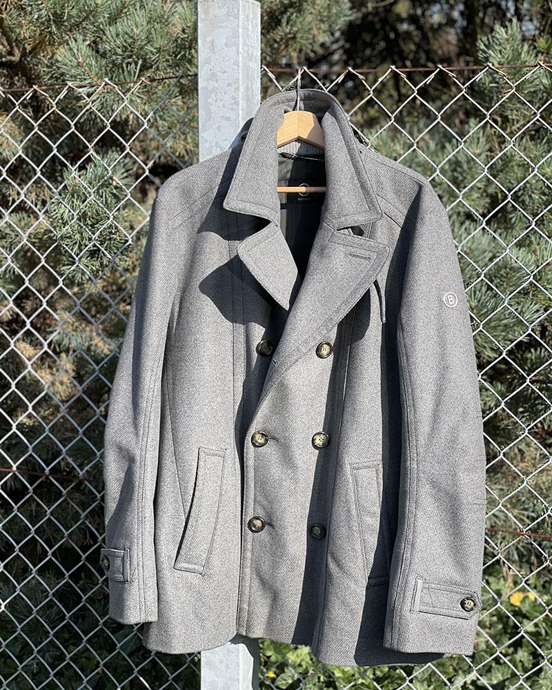 Bogner gray men's coat