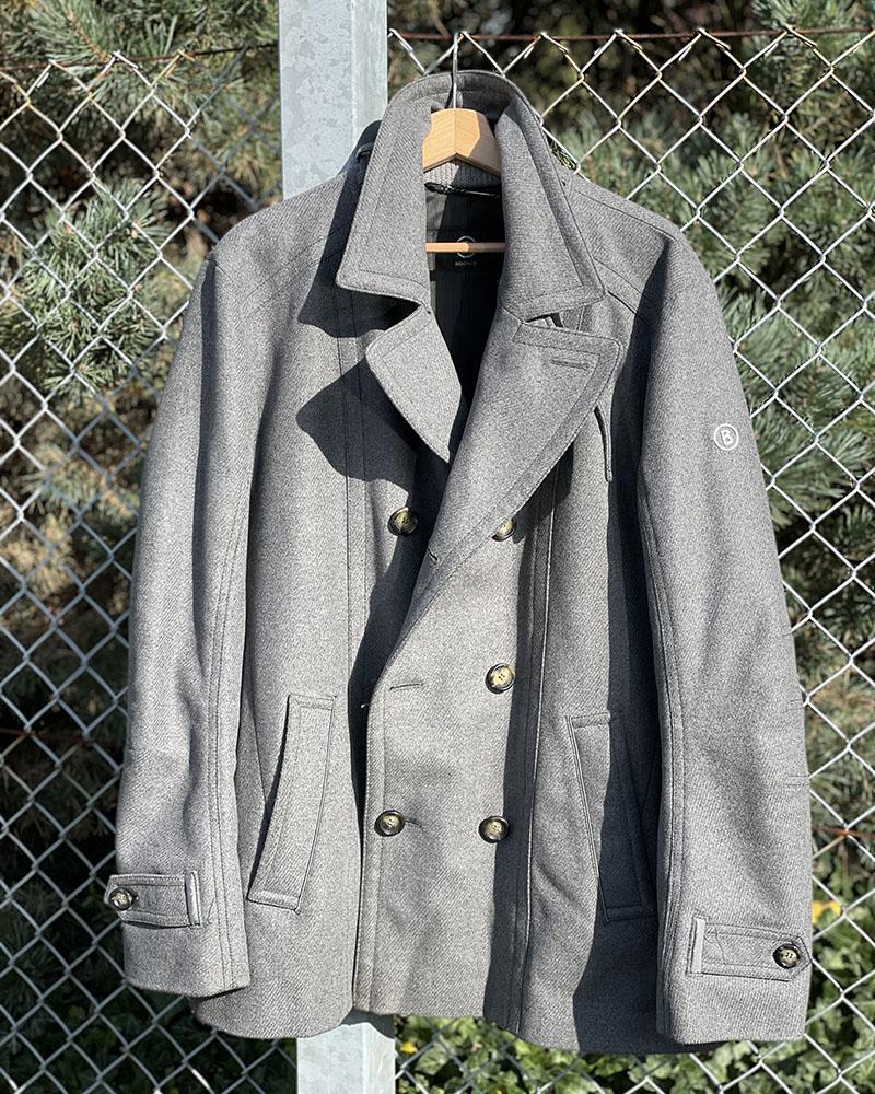 Bogner gray men's coat