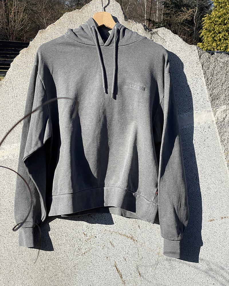 Han Kjobenhavn women's sweatshirt gray with hood