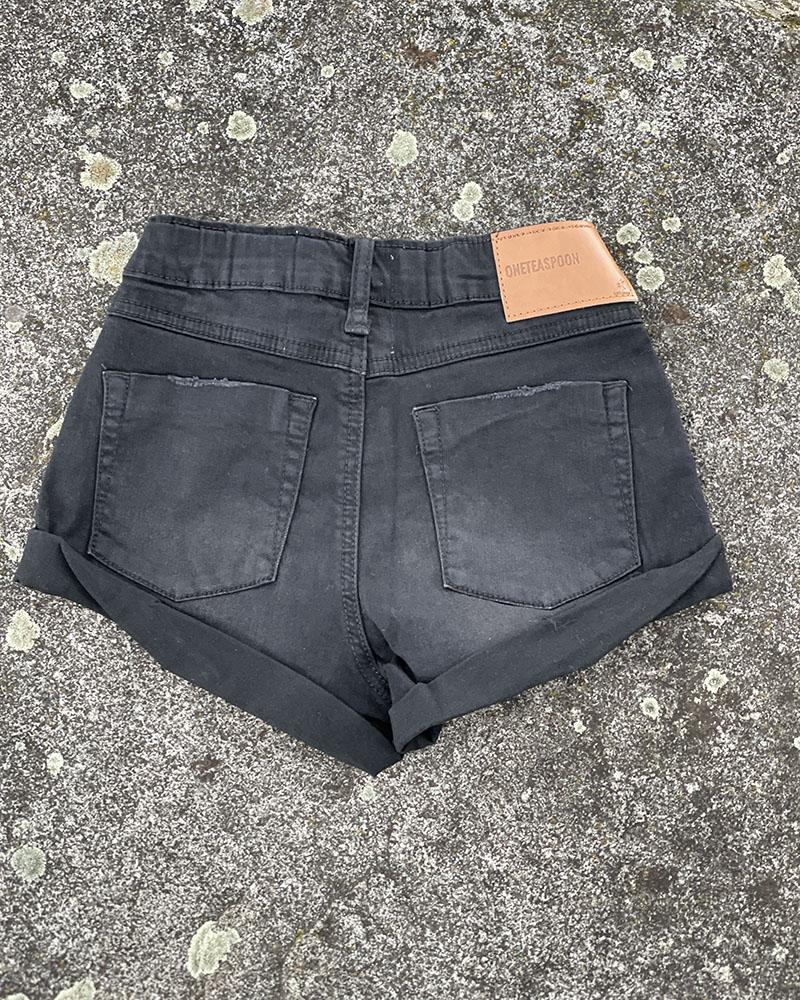 Children's shorts OneTeaspoon CULT black