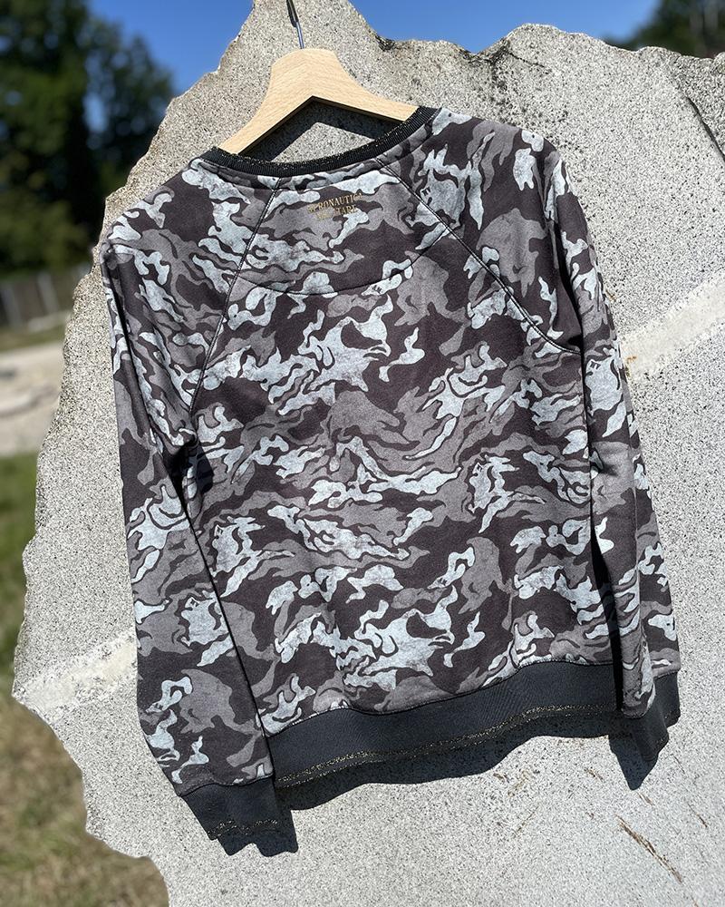 Women's Aeronautica Militare camouflage sweatshirt