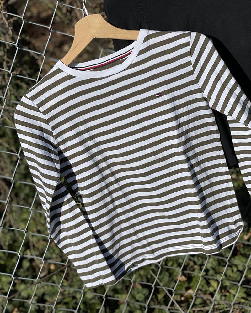 Striped Tommy Hilfiger children's T-shirt