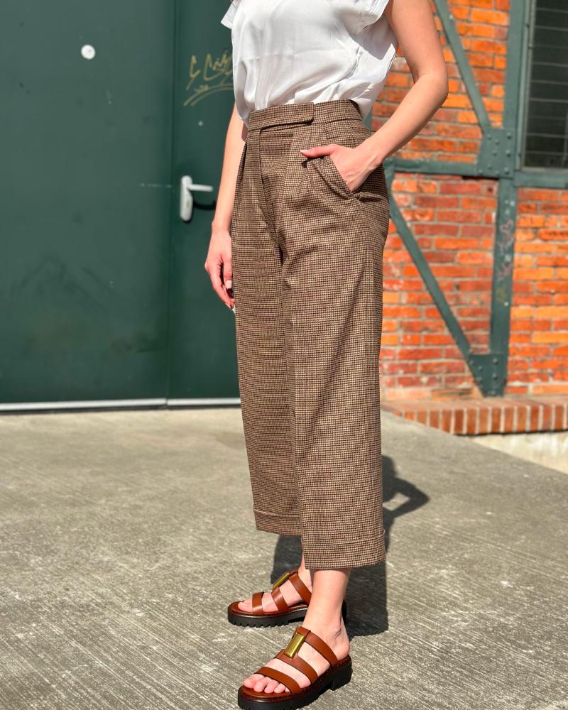 Women's trousers Max Mara brown