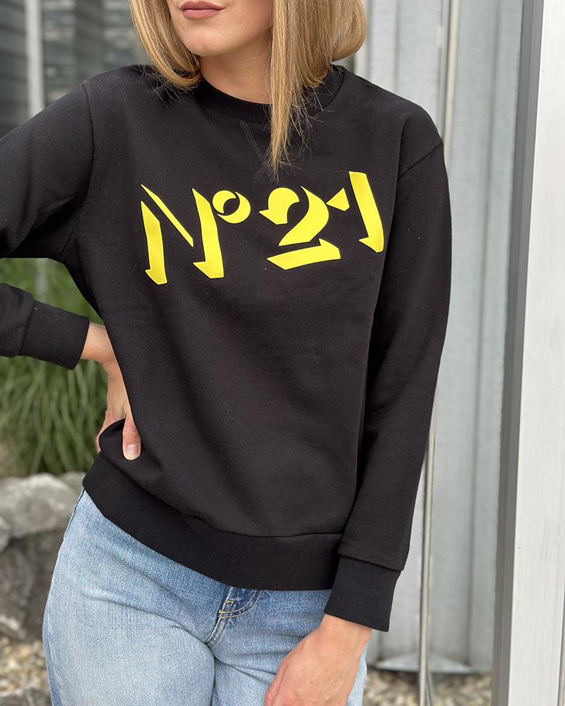 Children's sweatshirt N°21 black