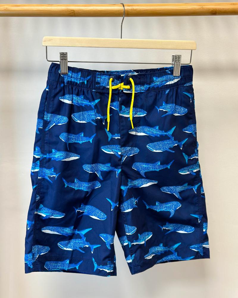 Children's swimwear Gap blue with fish