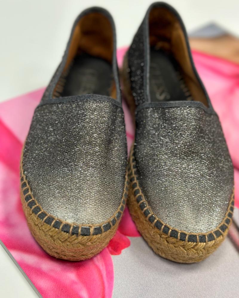 Espadrilky dámské Guess černé s melírem