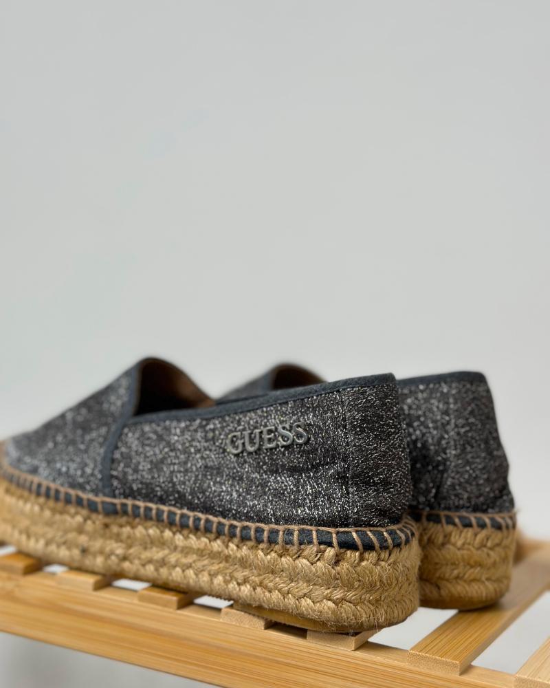 Espadrilky dámské Guess černé s melírem