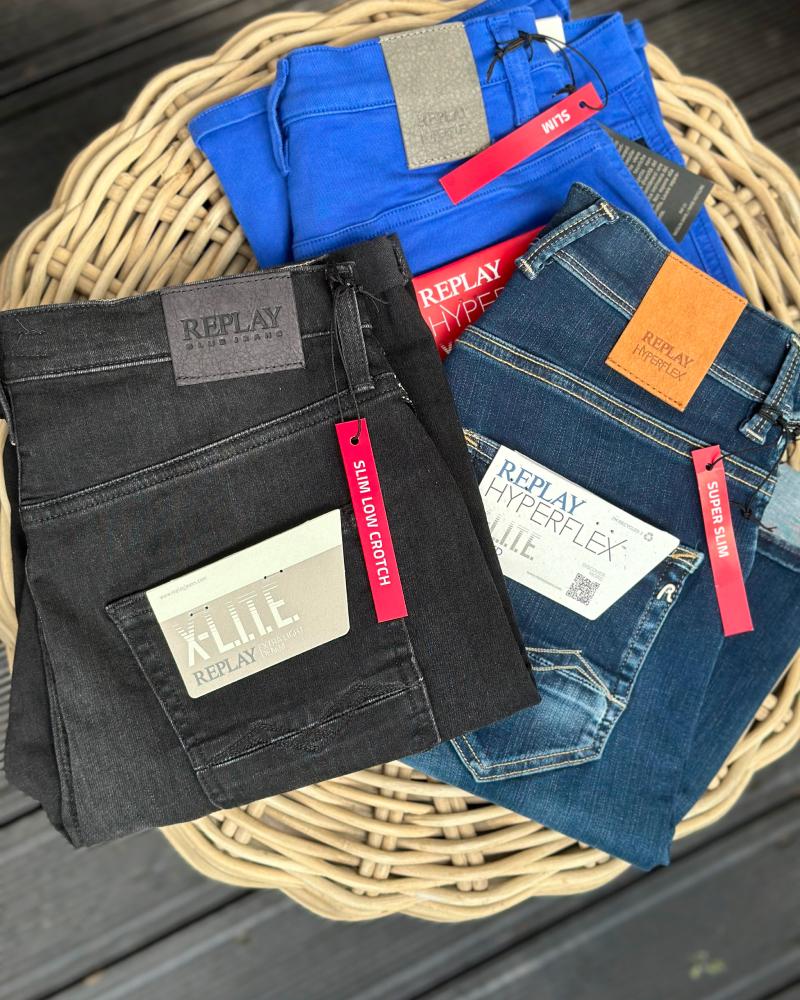 Children's shorts Replay black denim