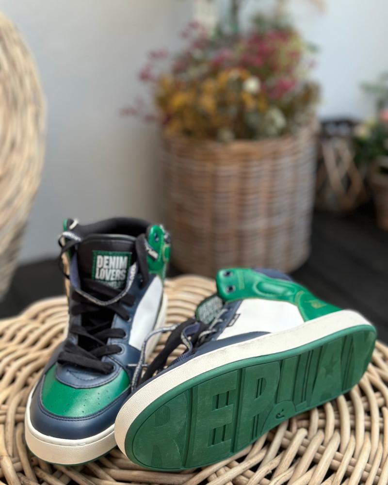 Replay children's sneakers green