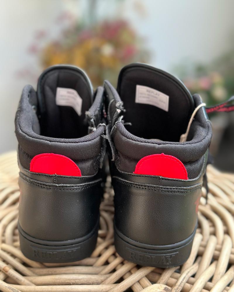 Replay children's sneakers black