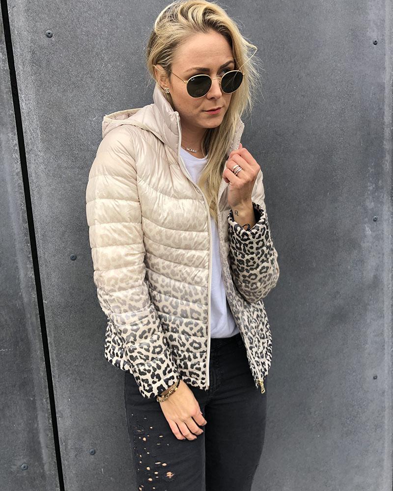 Women's jacket Calvin Klein OMBRE cheetah