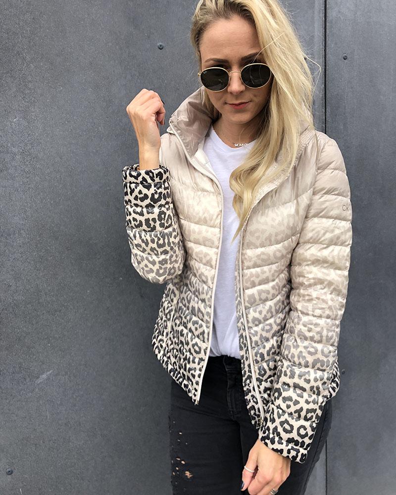 Women's jacket Calvin Klein OMBRE cheetah