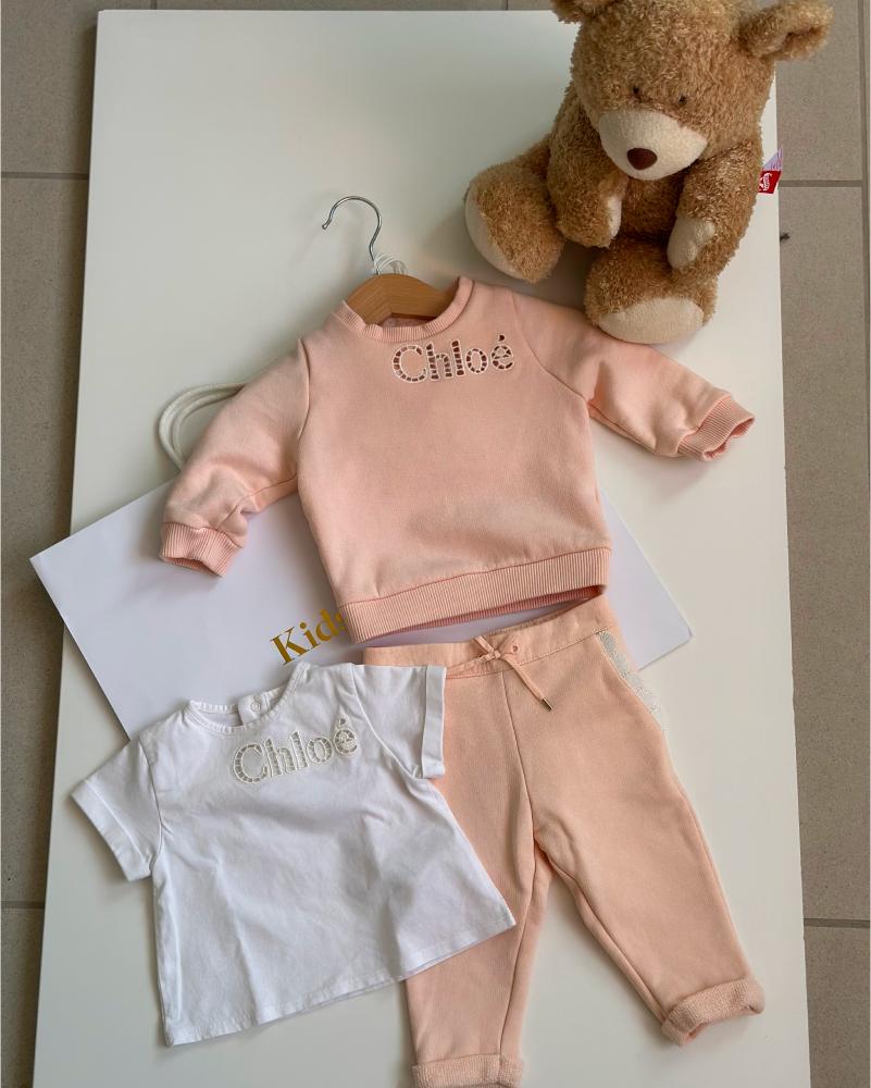 Children's T-shirt Chloé cream