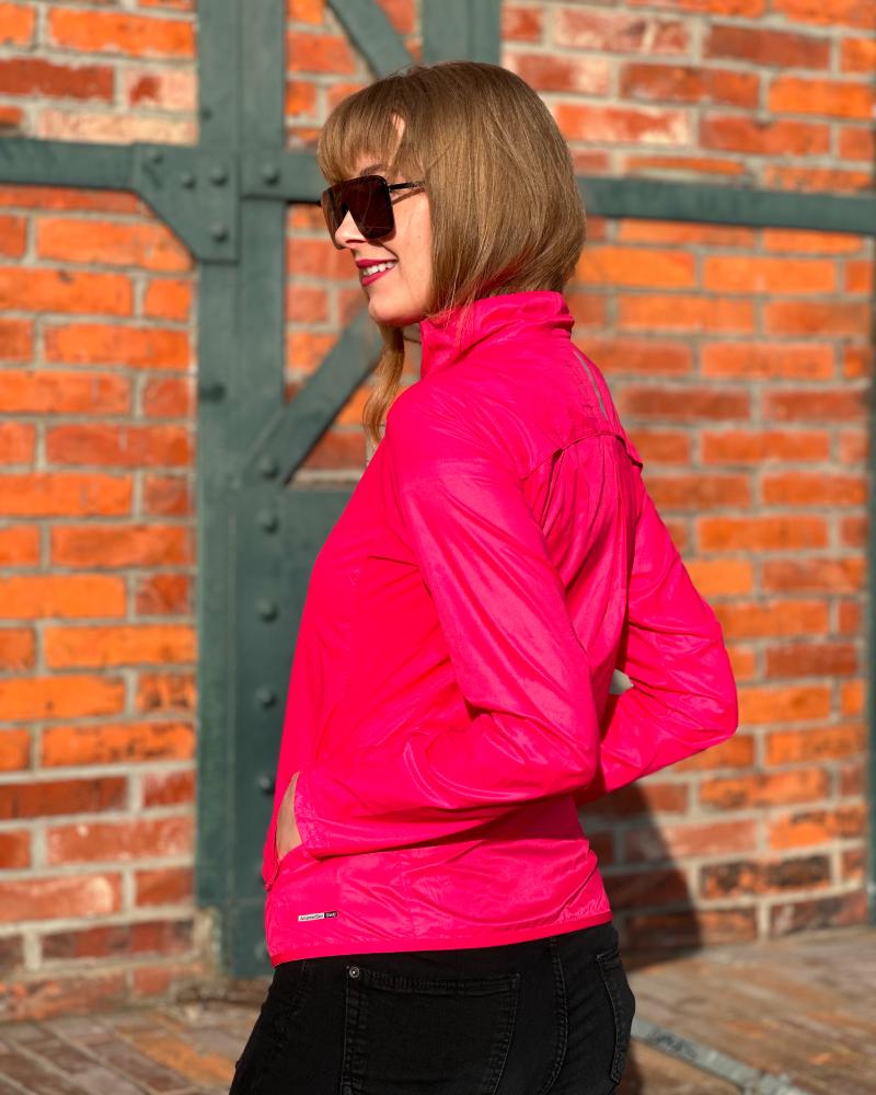 Women's jacket Salomon pink rust