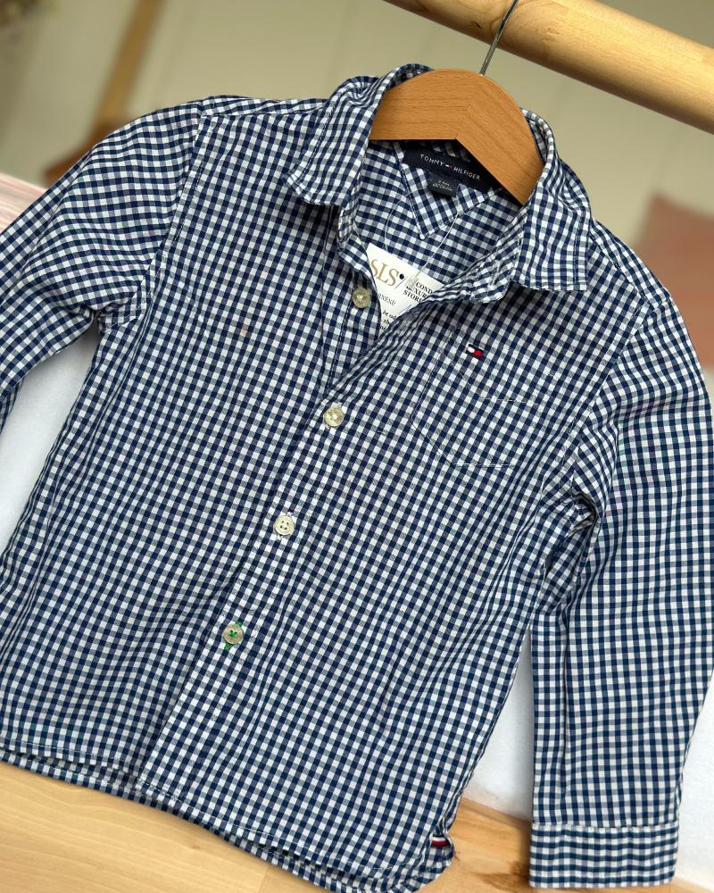 Tommy Hilfiger checkered children's shirt