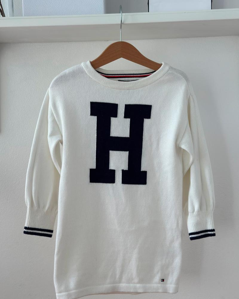 Tommy Hilfiger children's sweater white longer