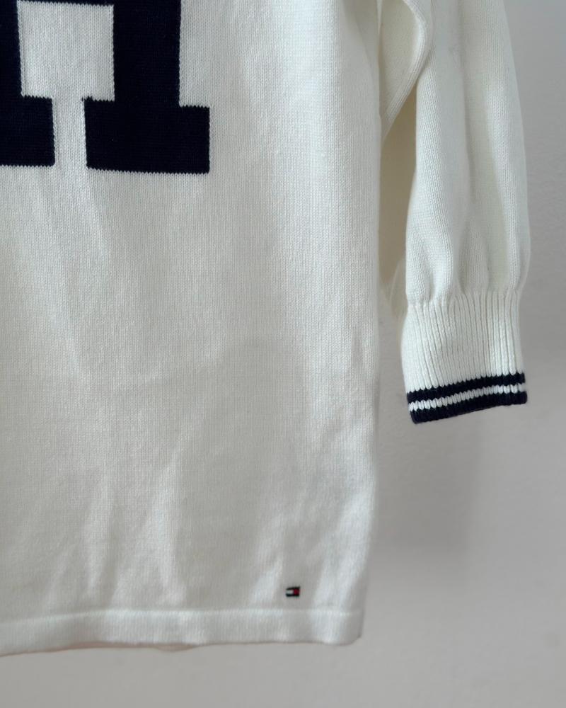 Tommy Hilfiger children's sweater white longer