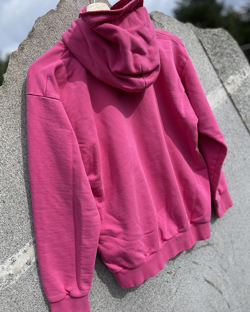 Sweatshirt for children Diesel pink with an inscription