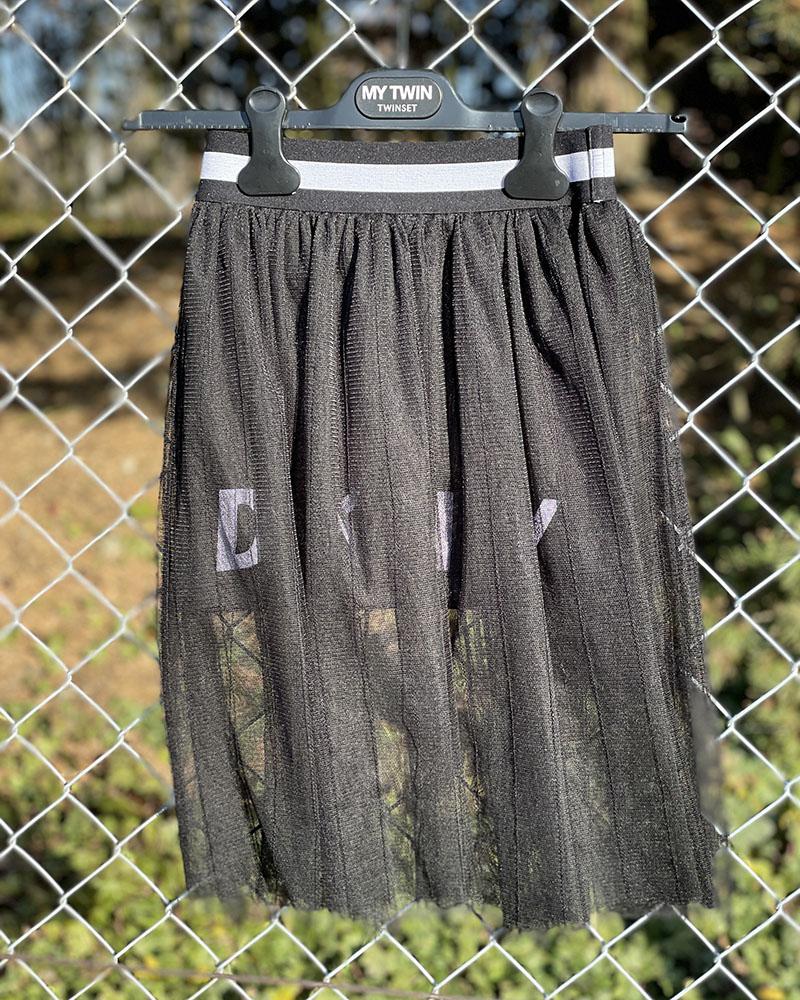 Children's skirt DKNY black with inscription