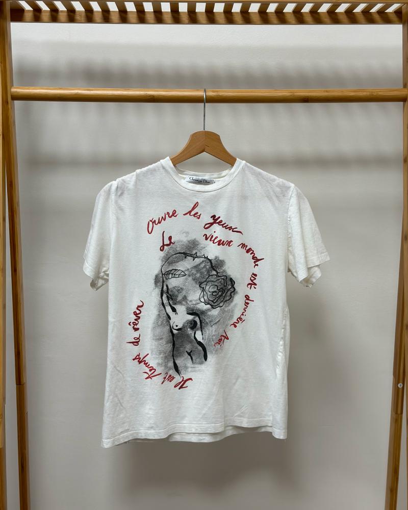 Women's T-shirt Christian Dior white