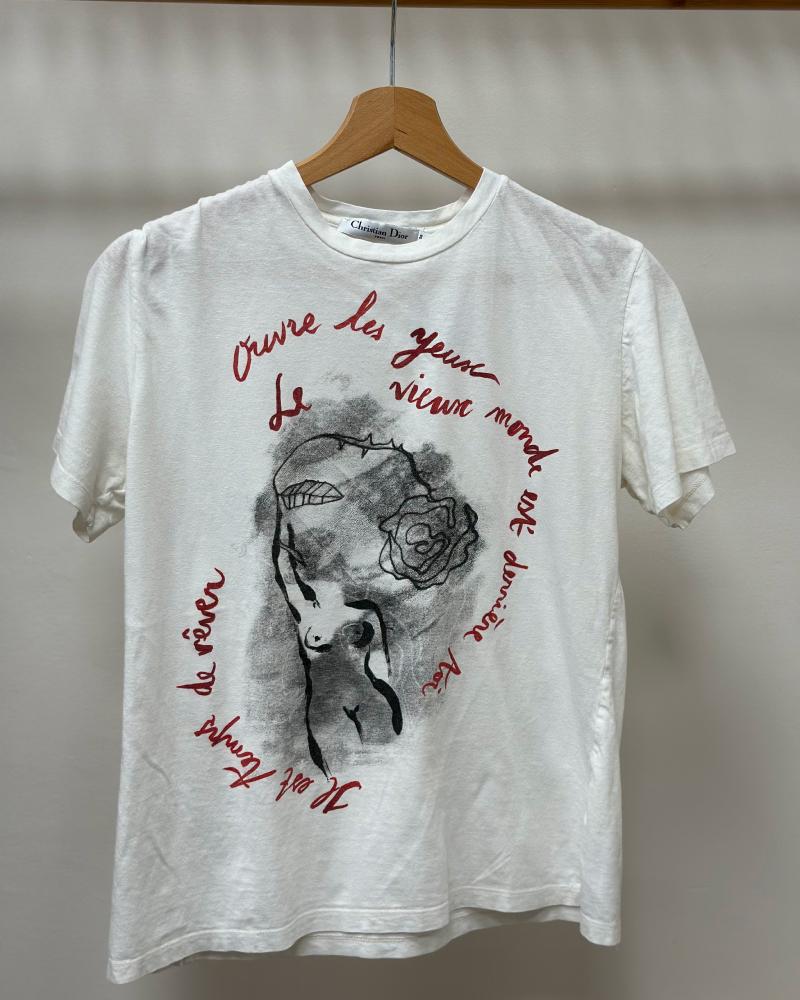 Women's T-shirt Christian Dior white