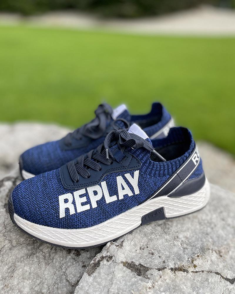 Replay children's sneakers blue