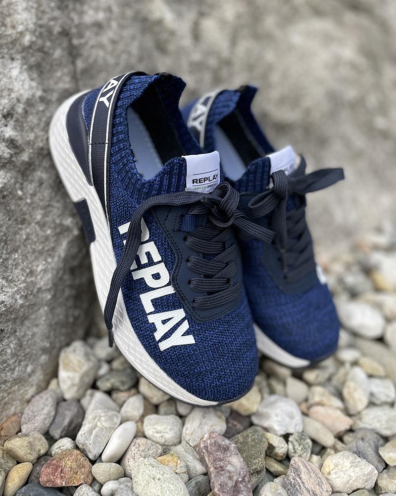 Replay children's sneakers blue