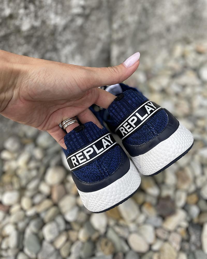 Replay children's sneakers blue