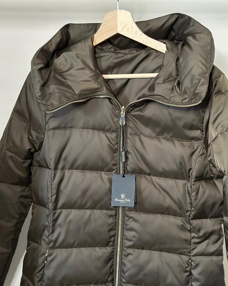 Women's jacket Massimo Dutti green