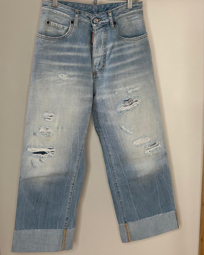 Women's jeans Dsquared2 light blue LAJean