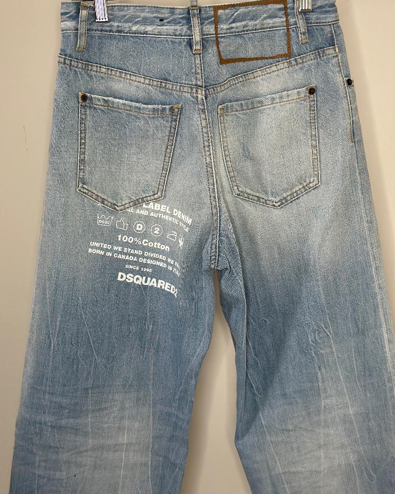 Women's jeans Dsquared2 light blue LAJean