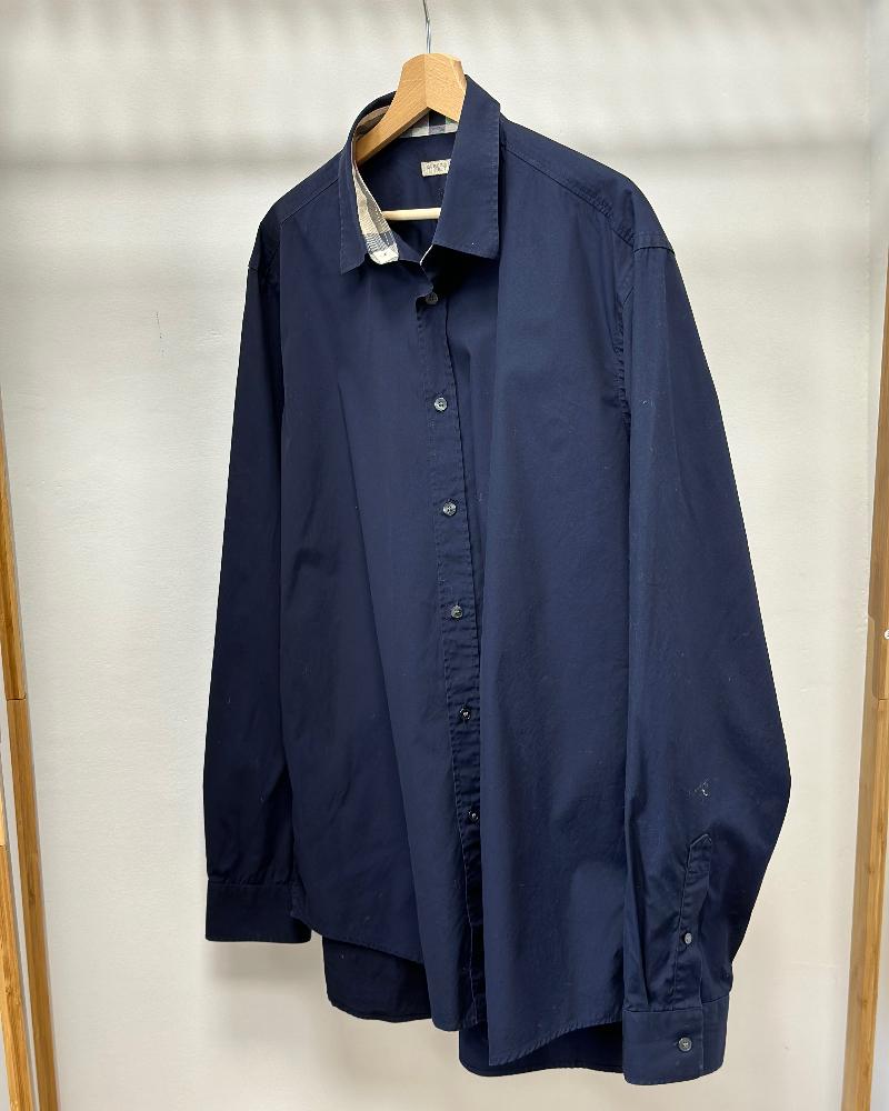 Men s shirt Burberry dark blue